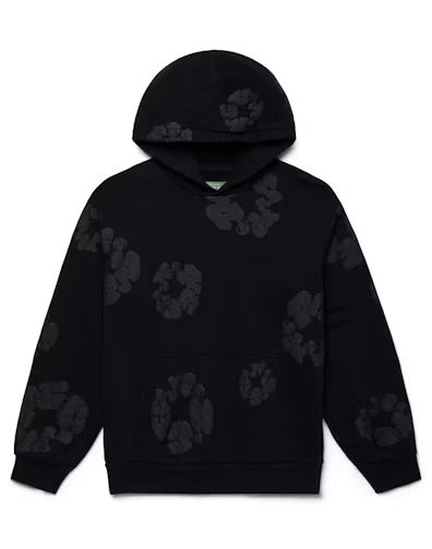 Denim Tears Cotton Wreath Hoodie Monochrome