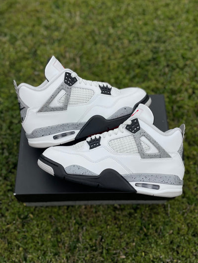 (Used Size 8.5M) Jordan 4 White Cement 2025