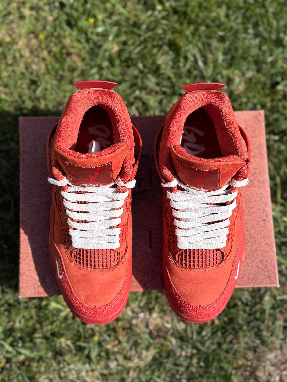 (Used Size 9M) Jordan 4 Nigel Sylvester Brick By Brick