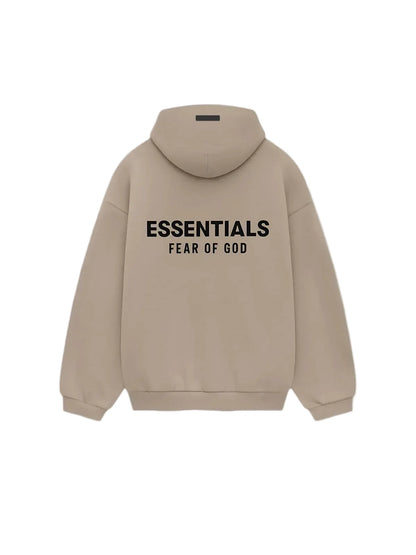 Fear Of God Essentials Fleece Hoodie Desert Sand FW24