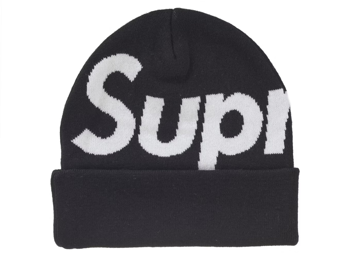 Supreme Big Logo Beanie Black FW24