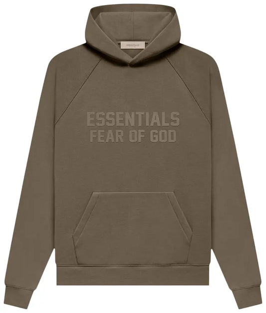 Fear Of God Essentials Hoodie Wood