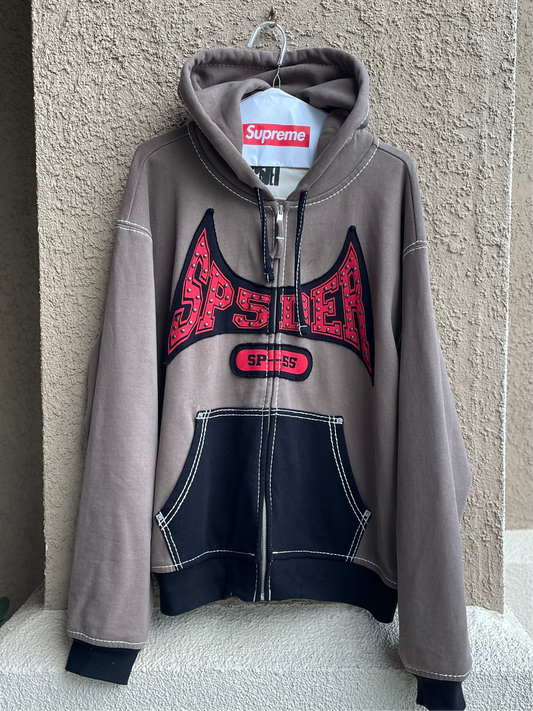 (Used Size Large) Sp5der T&F Zip Hoodie