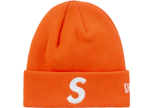 Supreme S Logo Beanie Orange FW24