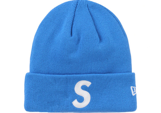Supreme S Logo Beanie Blue FW24