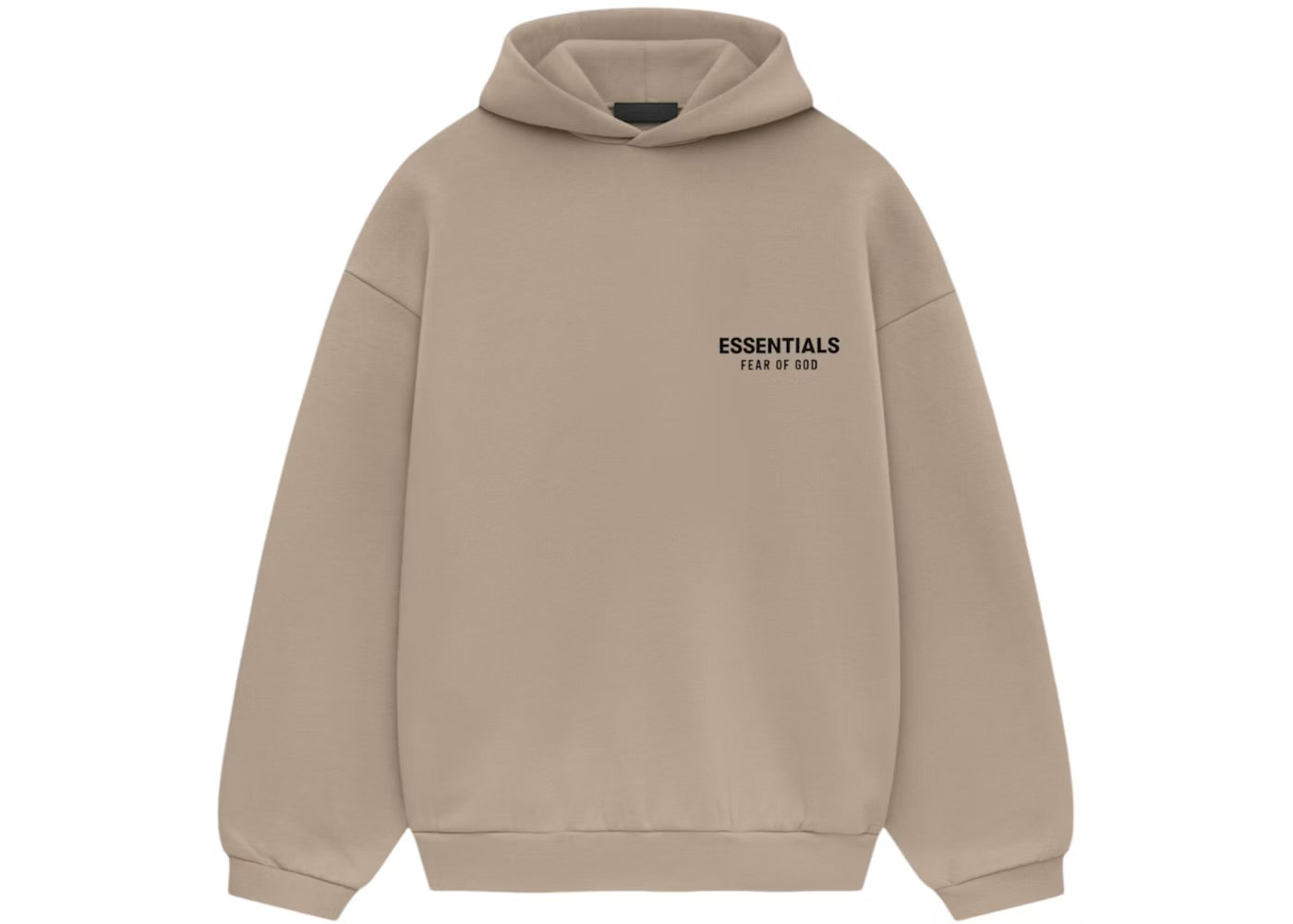 Fear Of God Essentials Fleece Hoodie Desert Sand FW24