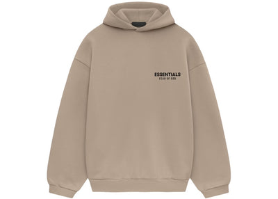 Fear Of God Essentials Fleece Hoodie Desert Sand FW24