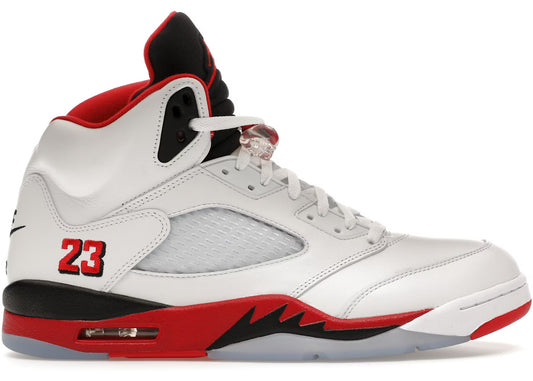 Jordan 5 Fire Red Black Tongue (2025)