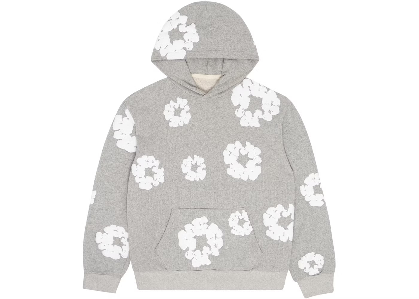 Denim Tears Cotton Wreath Hoodie Grey