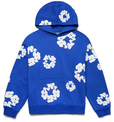 Denim Tears Cotton Wreath Hoodie Blue