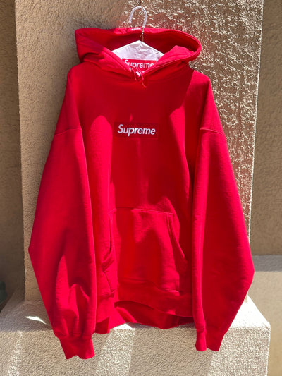 (Used Size XL) Supreme Box Logo Hoodie FW23
