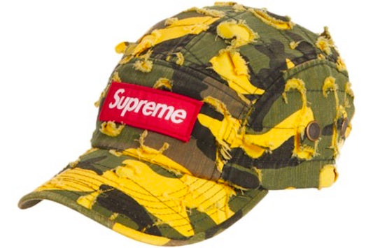 Supreme Griffin Camp Cap Yellow Camo