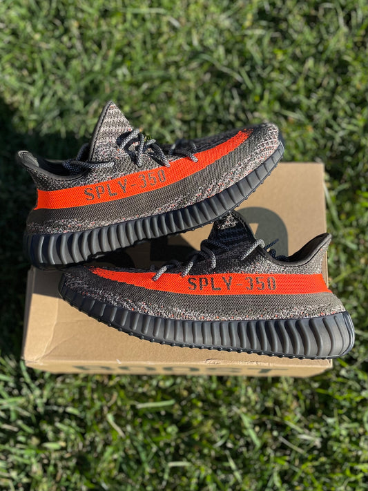 (Used Size 10.5M) Yeezy 350 V2 Carbon Beluga