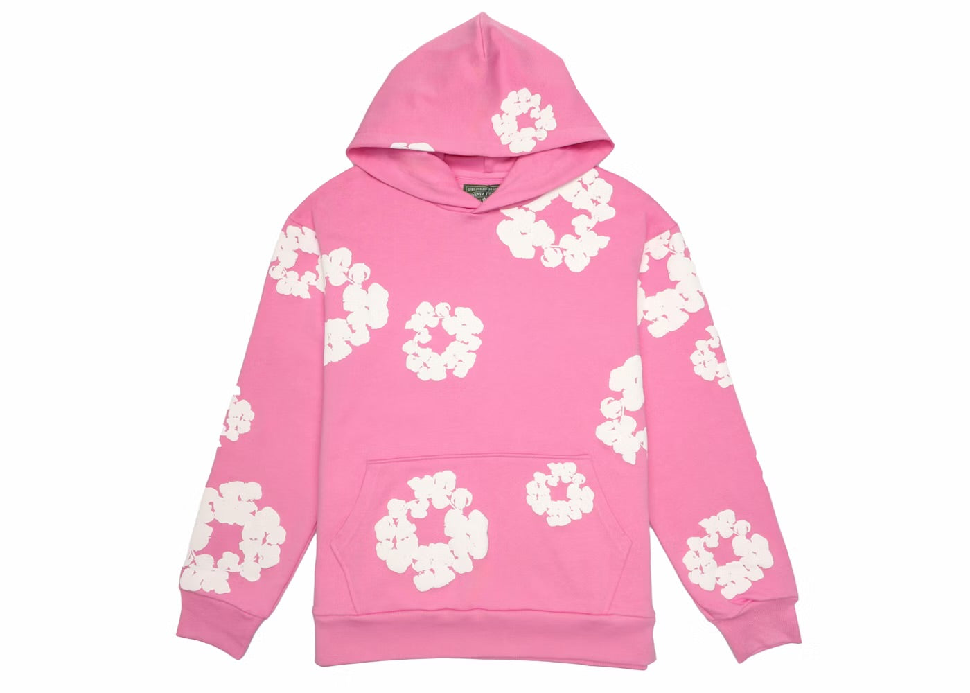 Denim Tears Cotton Wreath Hoodie Pink