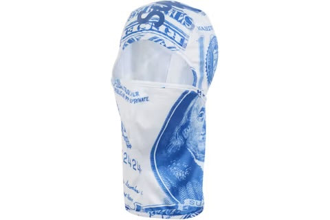 Supreme Lightweight Balaclava White Money