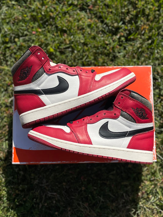 (Used Size 9M) Jordan 1 Chicago Lost & Found