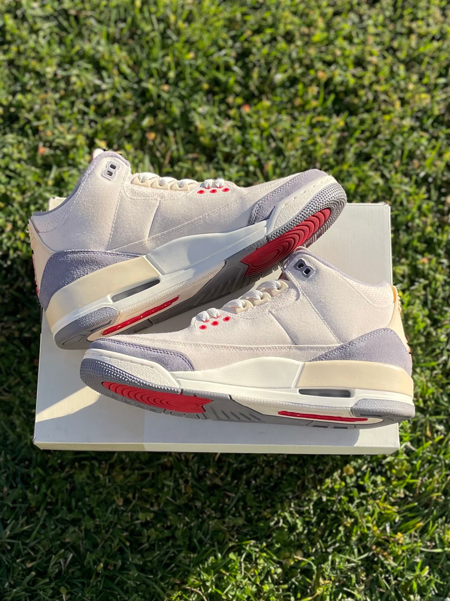 (Used Size 9.5M) Jordan 3 Muslin