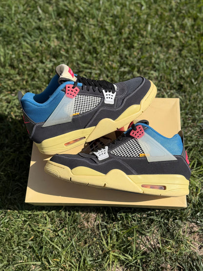 (Used Size 13M) Jordan 4 Union LA Noir