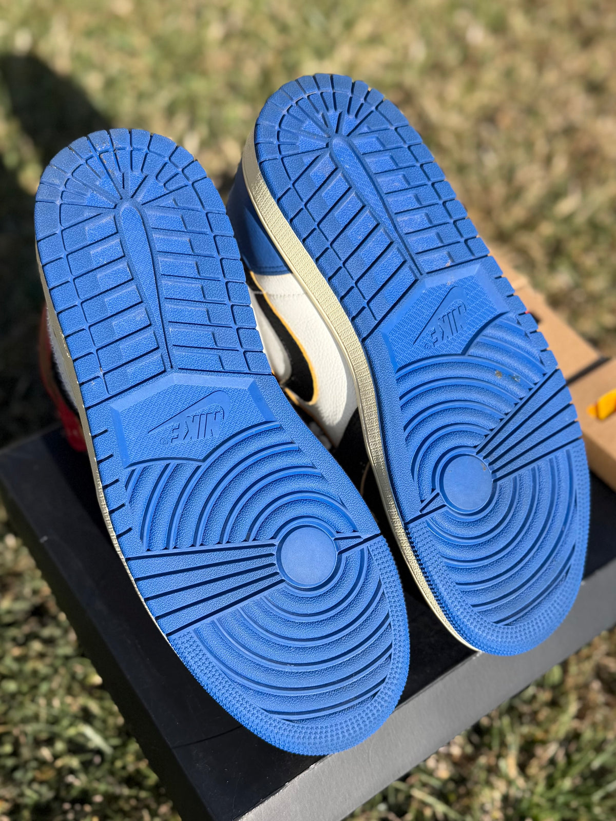 (Used Size 9M) Jordan 1 Fragment Union LA