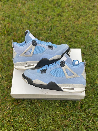 (Used Size 9M) Jordan 4 University Blue