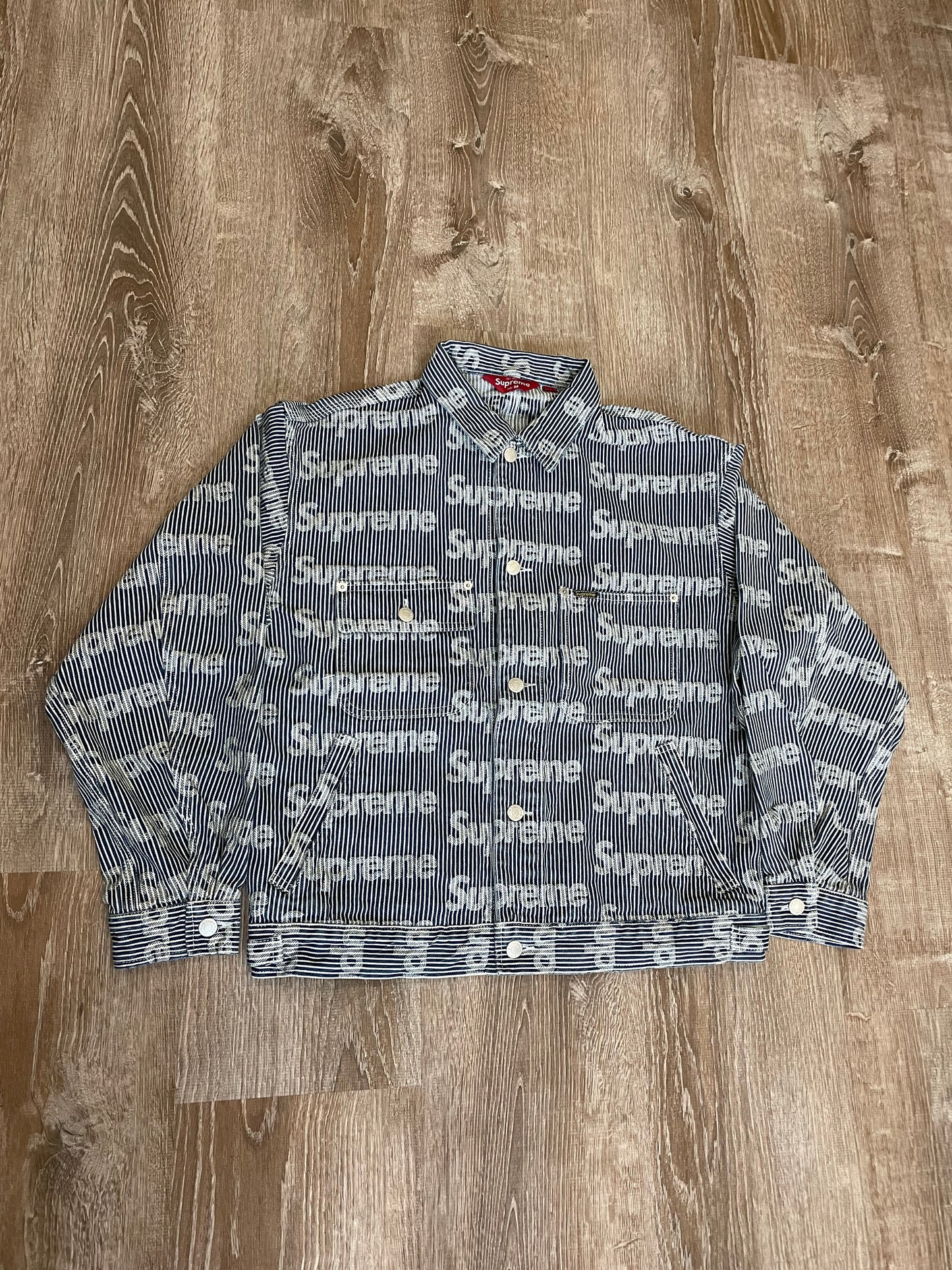 Supreme Denim Chore Trucker Jacket