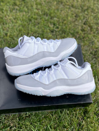 (Used Size 9.5M) Jordan 11 Low Cement Grey