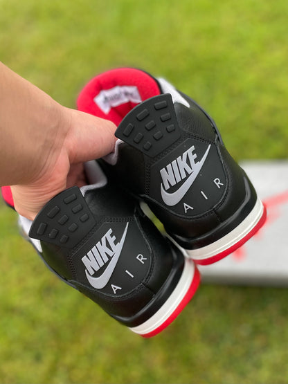 (Used Size 9M) Jordan 4 Bred Reimagined