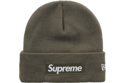Supreme Box Logo Beanie Light Olive FW25