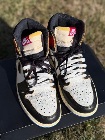 (Used Size 9M) Jordan 1 Fragment Union LA