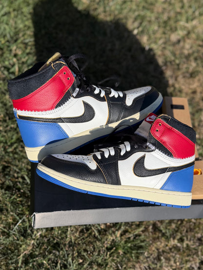 (Used Size 9M) Jordan 1 Fragment Union LA