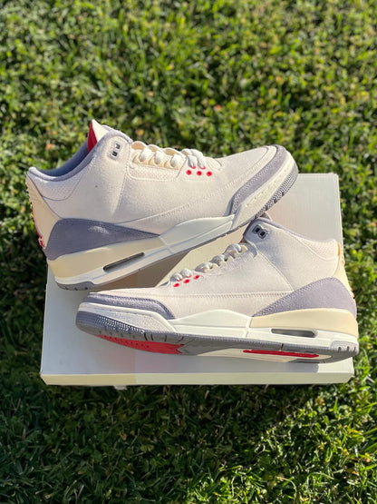 (Used Size 9.5M) Jordan 3 Muslin