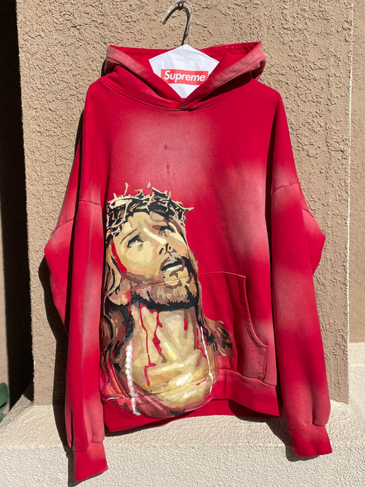 (Used Size Large) Jesus Christ Hoodie