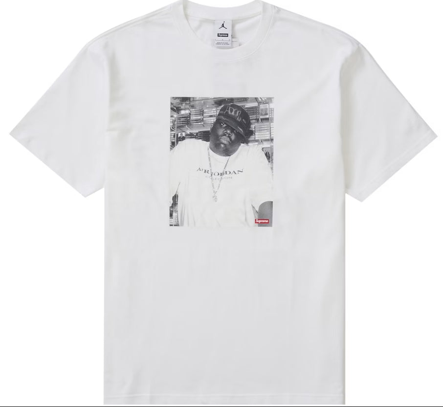 Supreme Jordan Biggie Tee White