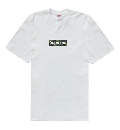 Supreme Camo Box Logo Tee White (FW23)