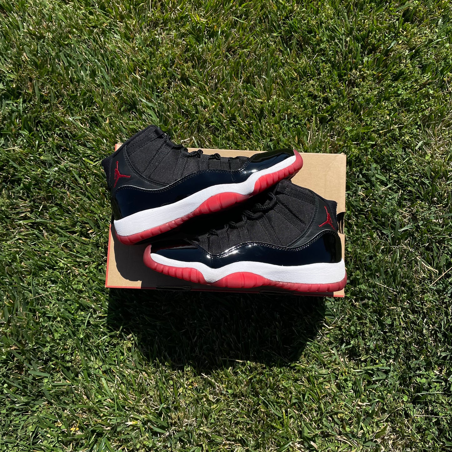 (Used Size 6.5Y) Jordan 11 Bred Playoff (2019) (GS)