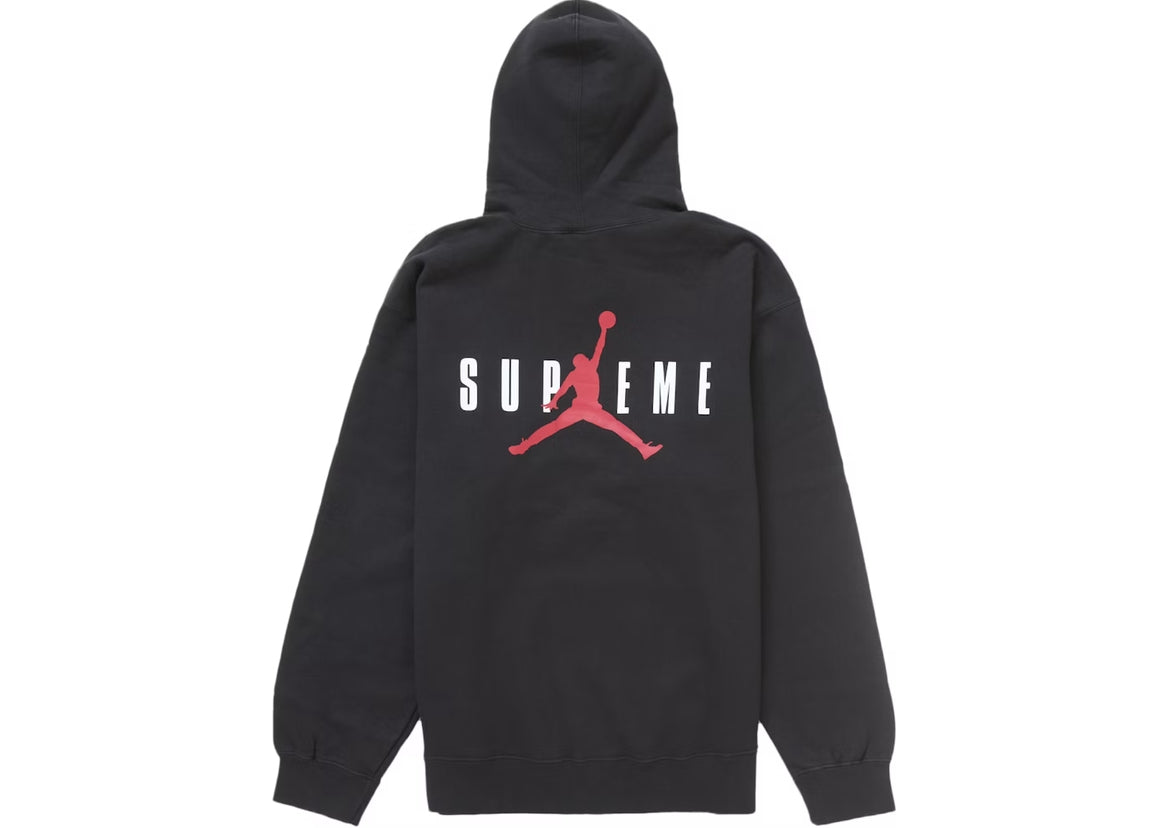 Supreme Jordan Hooded Sweatshirt Black (FW24)