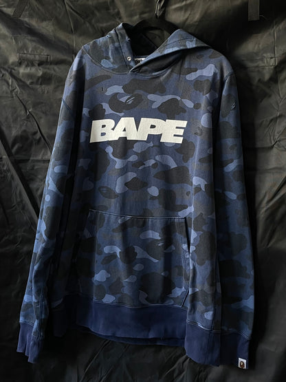 (Used Size XL) Bape Distressed Hoodie