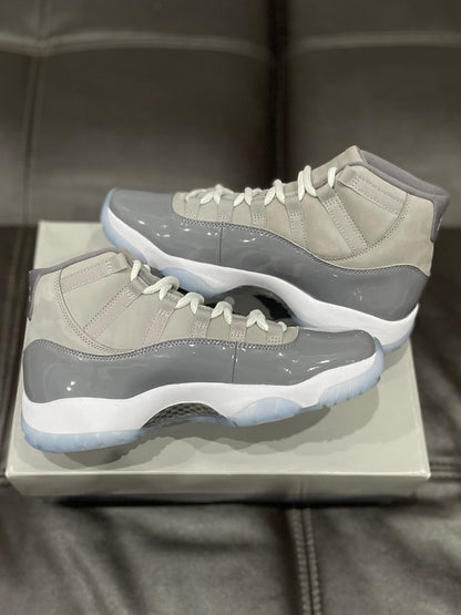 (Used Size 9.5M) Jordan 11 Cool Grey (2021)