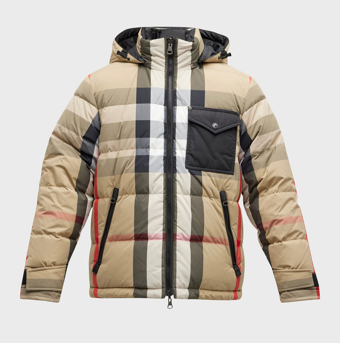 Burberry Reversible Check Puffer Jacket