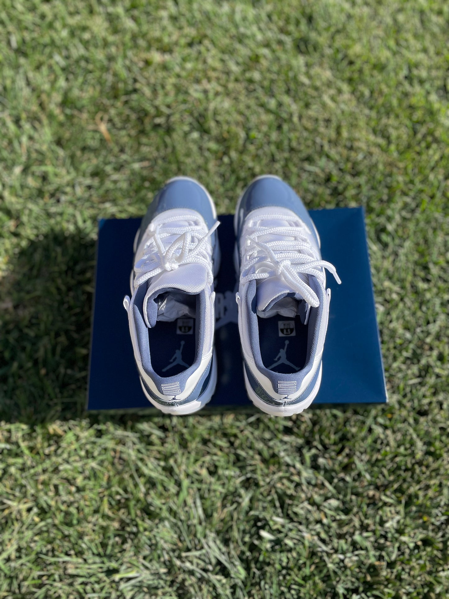 (Used Size 8.5M) Jordan 11 Low Diffused Blue