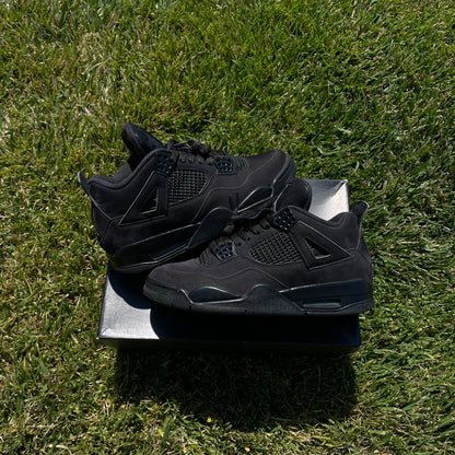 (Used Size 9M) Jordan 4 Black Cat