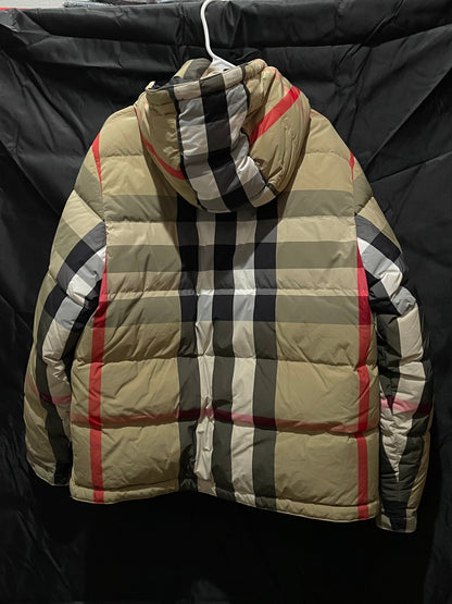 Burberry Reversible Check Puffer Jacket