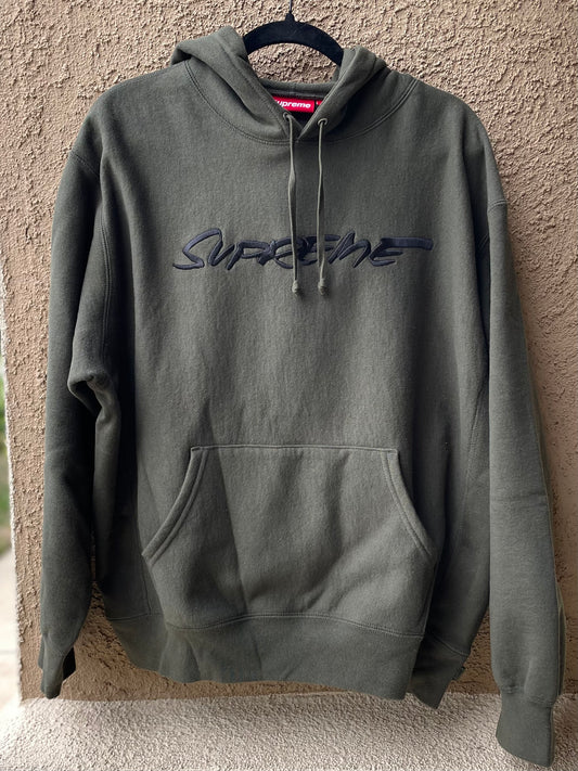 (Used Size Medium) Supreme Futura Logo Hoodie (SS24)