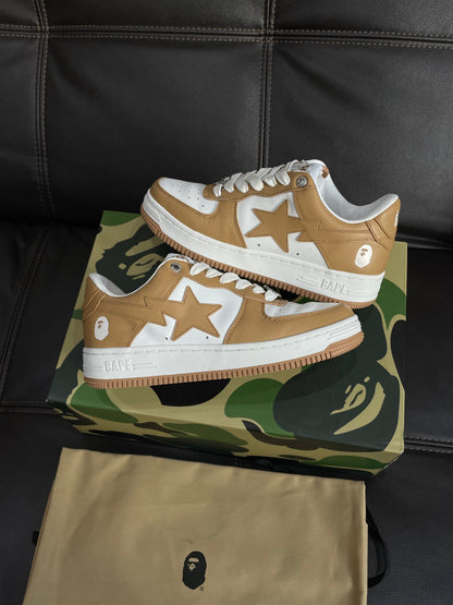 (Used Size 6M) BapeSta White Beige (2022)