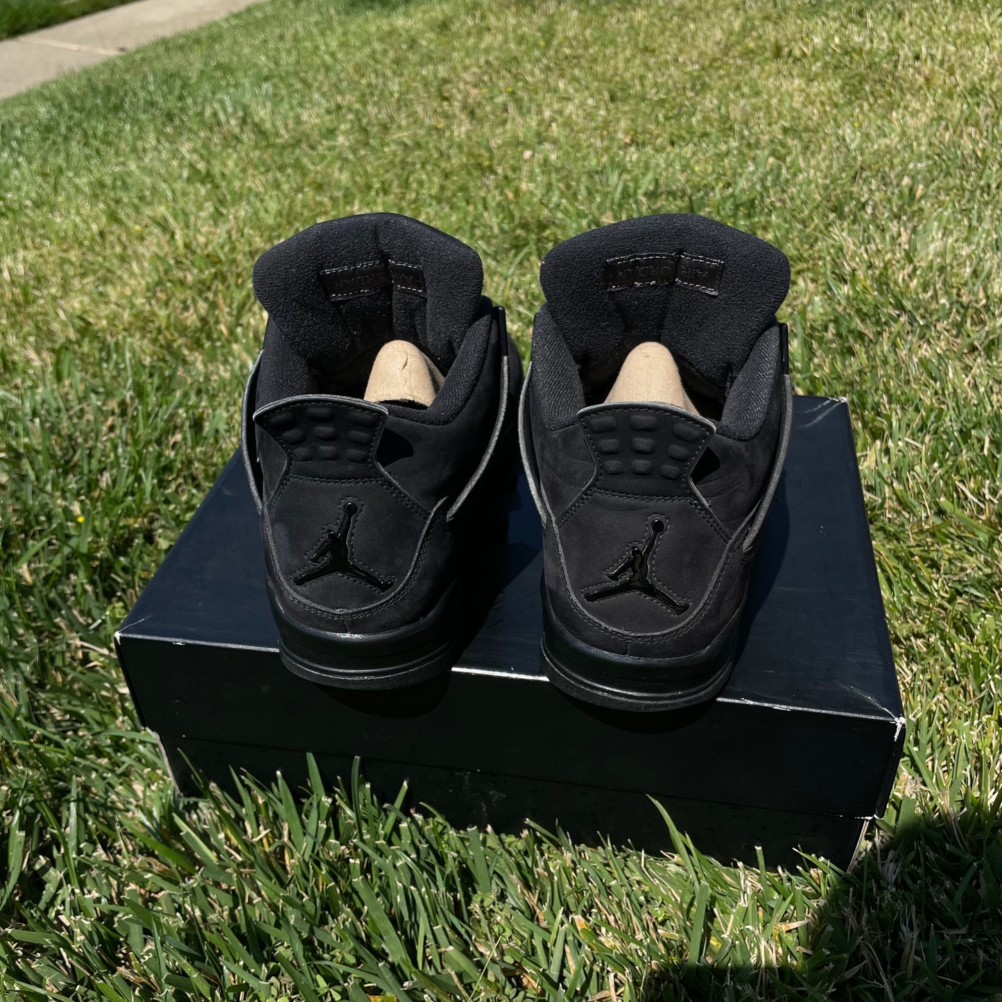 (Used Size 9M) Jordan 4 Black Cat