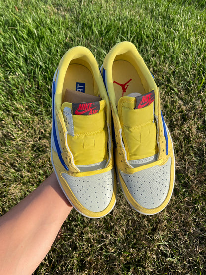 Jordan 1 Low OG SP Travis Scott Canary (W)