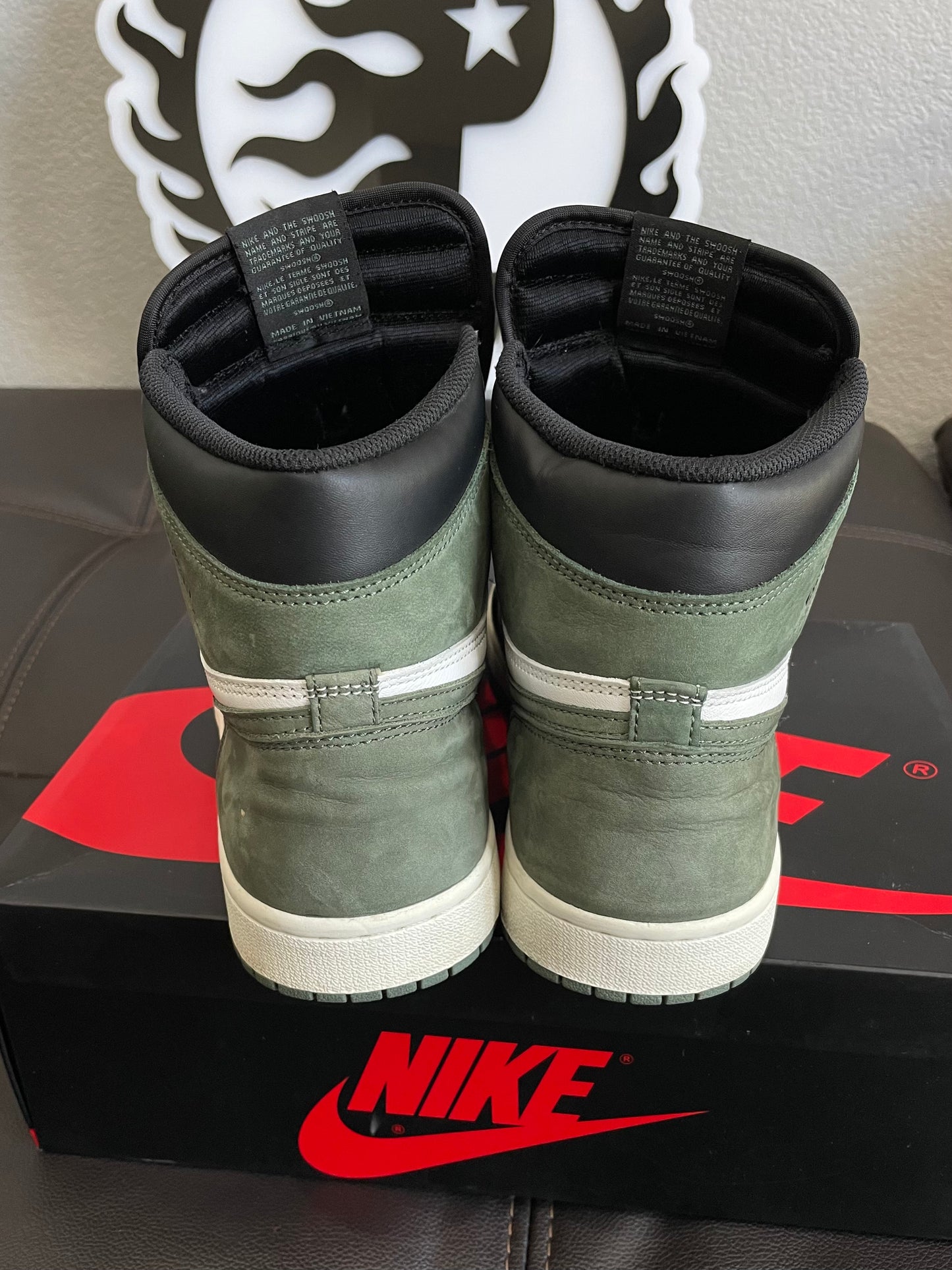 (Used Size 10.5M) Jordan 1 Clay Green