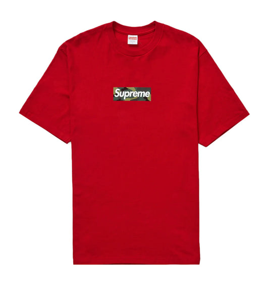 Supreme Camo Box Logo Tee Red (FW23)