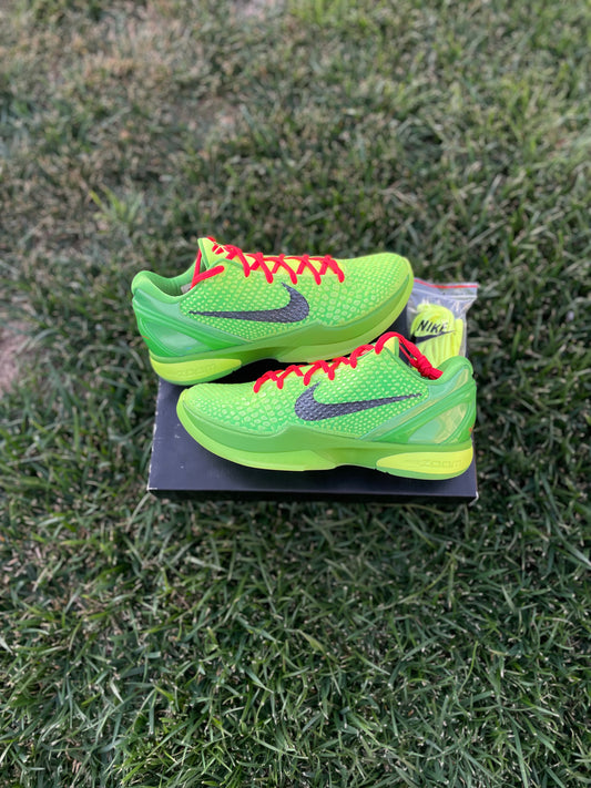 (Used Size 9M) Kobe 6 Protro Grinch (2020)