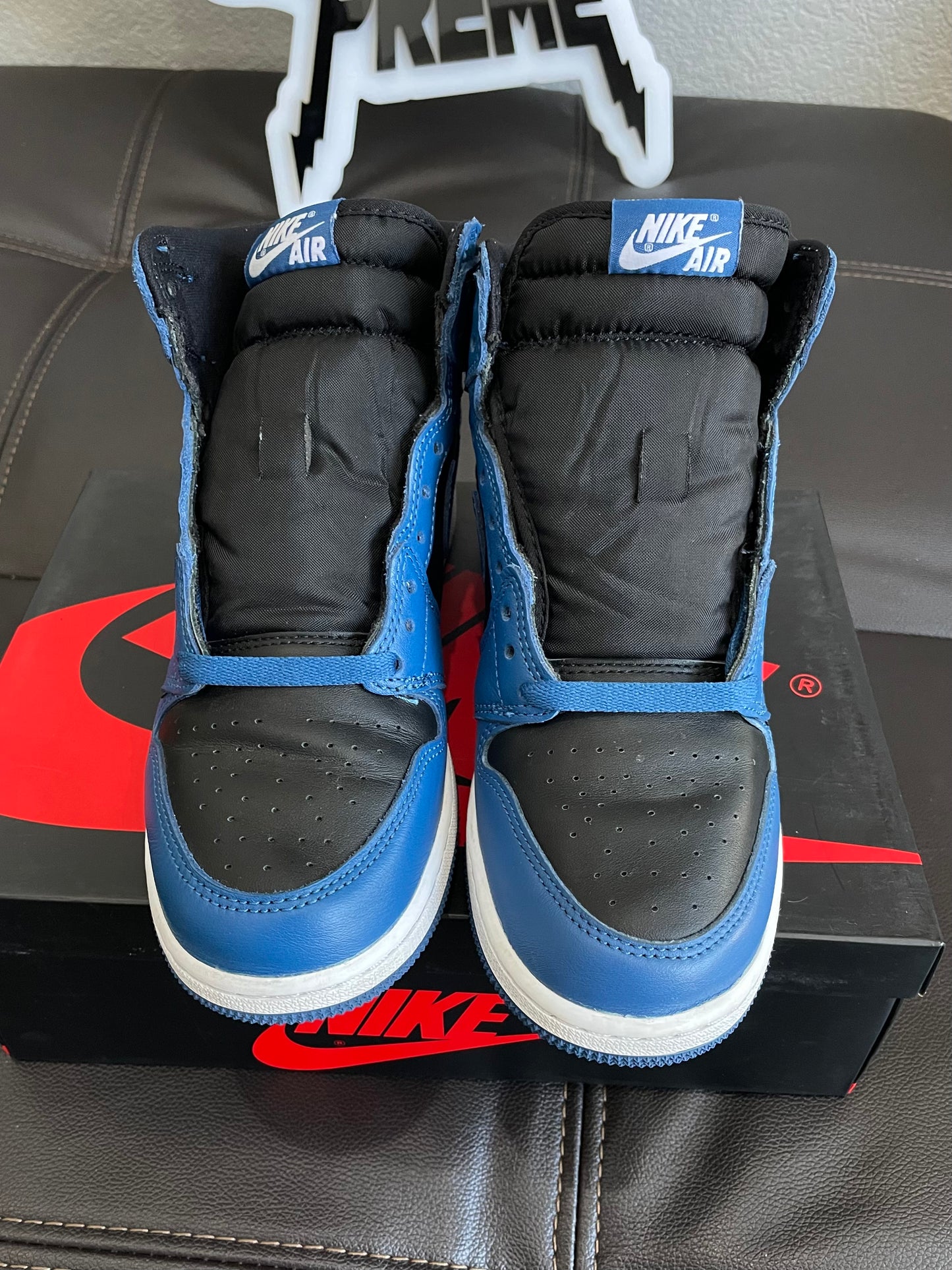 (Used Size 6.5Y) Jordan 1 Marina Blue (GS)